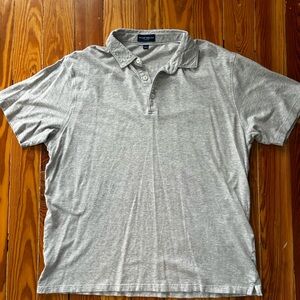 Peter Millar Gray Men's Polo Shirt